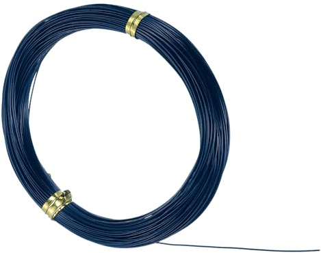 sourcing map 22 Gauge 0.6mm Aluminum Wire, 100 Feet Bendable Metal Craft Armature Wire for Jewelry Making DIY Beading Floral Wreath Wrapping Sculpting, Black