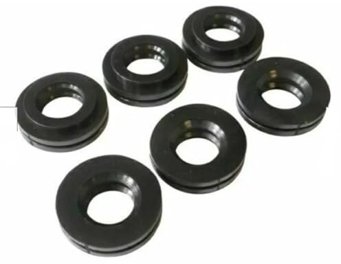 Sello del cigüeñal del motor 6 juntas de tapa de válvula de inyector de cilindro 059103469H para Audi VW A4 A6 A8 PASSAT 2.5 TDI