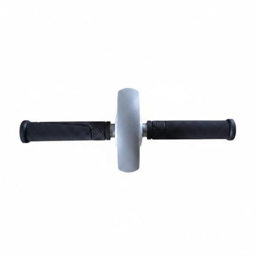 FytStycale Roue Abdominale Rouleau Abdominaux Appareil Musculation Gainage Roue Fitness Monoroue Compacte Poignée Texturée Acier Caoutchouc Adaptée à, Roulette Abdominale À Roue Unique De 4 Pouces