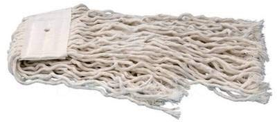 Balai serpillere Professionnel - Serpillère - Balai serpillere - Balais laveurs - Frange Coton - Balai Lave Sol - Frange Faubert Coton 350g sans Ruban (2B)