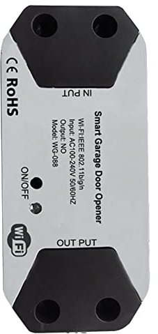 PRATYAHARA WiFi Switch Smart Garage Door Opener Controller Fonctionne avec Home/Tuya APP Control Aucun Concentrateur Requis, Prise UE