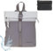 New Rebels Rucksack Damen Tasche Fashion klein Damenrucksack Mini Handtasche Plane wasserabweisend New York Backham small 51.1331 + Schlüsseletui bagboom (51.1331 39 small Taupe Beige)