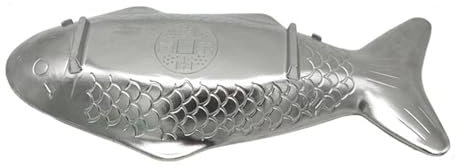 Bandejas de comida para platos de pescado - Juego de ollas calientes de aluminio con forma de plato de pescado - Juego de ollas calientes de aluminio con forma de plato de pescado para cenas familiare