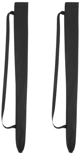 UKCOCO Bolsa Para Paraguas Correa Hombro, 2 Unidades, Tamaño Largo 75-80 Cm, Funda Absorbente Para Días De Lluvia y Viaje Portátil