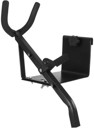ELAYARD Portable Saxophone Stand Wall Mount for Alto Saxophone with Iron and Sponge Material Practical round Edges Holder Suitable for Home and Music Classroom