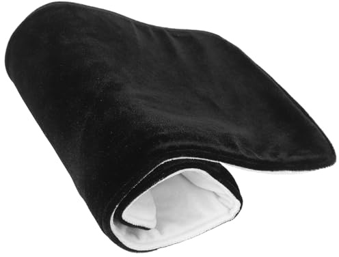 WESIEVYA Black Velvet Violin Protective Cover Lightweight Dust Cover Precisely Designed Fit inside Violin Cases Transport Accessory