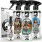 Nuke Guys Set detergente interno auto – per pozzetti, tappezzeria, pelle, alcantara, plastica e vetro – detergente interno 0,5 l + detergente per tappezzeria 0,5 l + detergente per vetri 0,5 l +