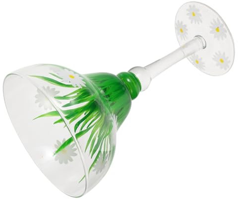 LALADEFIEE Copa De De Resistente Diseño De Margarita Reutilizables Para Cócteles y Celebraciones