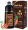 Champú Colorante para Pelo Teñido o Natural, Champú 3 en 1 para Cubrir las Canas, Champu Tinte Canas, Nutre y Oscurece para Hombres Mujeres, 500ml (Marrón oscuro)