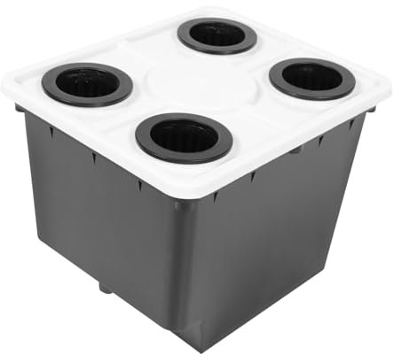 FONDOTIN Di Coltivazione Senza per Verdure e Serra Contenitore Idroponico Pratico e Facile da Installare per Piante di Fiori e Ortaggi Materiale Resistente