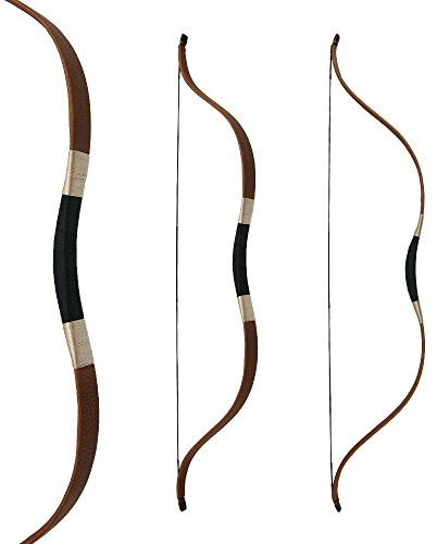 Drake Junior - 40 Zoll - 15-30 lbs - Reiterbogen (Schwarz/Beige/Hellbraun, 20 lbs)