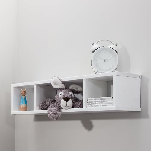 Noa and Nani Shelving Unit Wall Mounted Cube In Classic White