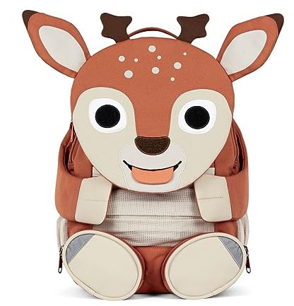Affenzahn Deer Mochila, marrón, Talla única Unisex Adulto