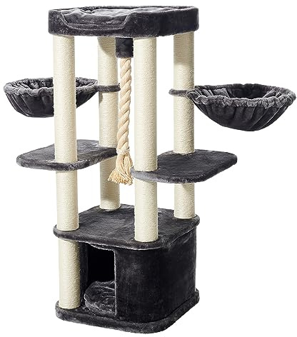 Nobby 63601-28 Kratzbaum MUGLA dunkelgrau 50 x 50 x 121 cm