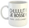 Kiribou Mug Collègue Chut je bosse ! (Non j'déconne) - Tasse humoristique pour le bureau