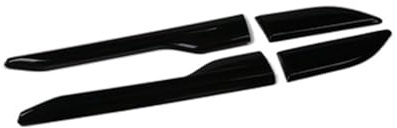 Car Front Bumper Grill Fender Foil Vent Cover Air Outlet Fog Lamp Tail Light Trim Compatible For Range Rover 2012-18(Foil vent Paste)