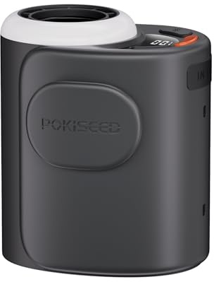 POKISEED Rugged Portable Fan, 10000mAh Rechargeable Battery, 40H Runtime, 5-Speed Turbo Cooling, Hands-Free Multi-Position Design for Construction, Jobsite, Warehouse, Farm, Camping(Black)