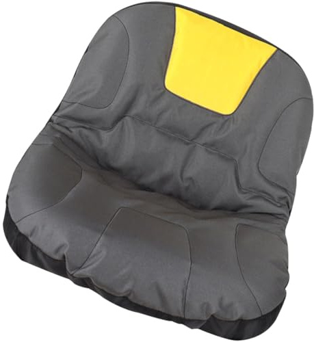 KICHOUSE Funda de Asiento para Cortacésped Agrícola Resistente Intemperie, Protección Antilluvia y Polvo, Color Combinado, Compatible Asientos sin Brazos, Accesorio para Jardín y Tractor,