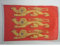 AZ FLAG - Drapeau Haute-Normandie - 45x30 cm - Pavillon Nautique Haut-Normand - France Spécial Bateau Et Extérieur En Maille Bloquée Avec Anneaux Plastiques Intégrés - 30g