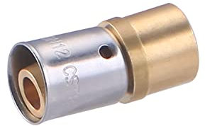 Raccord Jonction PER à Sertir Ø12 - Cuivre à Souder Ø12 NOYON & THIEBAULT