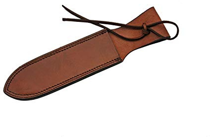 12 Brown Genuine Leather Dagger/Knife Sheath