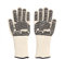 VIP Pioneer Safety Calor 1 Pair 35cms Length BBQ Gloves Heat Resistant Oven Mitts Gloves Kitchen Non-Slip Potholder Barbecue Accessories for Cooking Baking Weber Charcoal Briquettes Pizza, 35cms