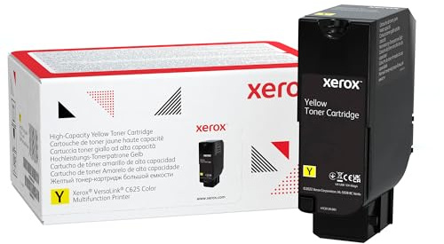 Xerox Genuine VersaLink C625 Yellow High Capacity Toner Cartridge (16,000 Pages) - 006R04639