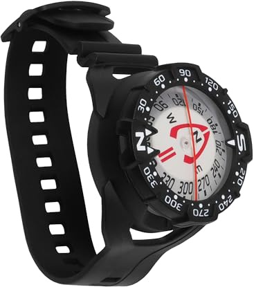 SAEKODIVE Wrist Compass - Glow in the Dark, Waterproof Dive Compass - Scuba Diving, Kayak, Scuba Diving Accessories