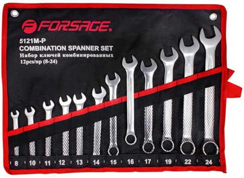 ForsagePol Umschaltknarre mit Rändelung 3/4''L-510mm (24 Zähne) // Ratschenschlüssel umschalubar gerändelt // Ratsche 3/4