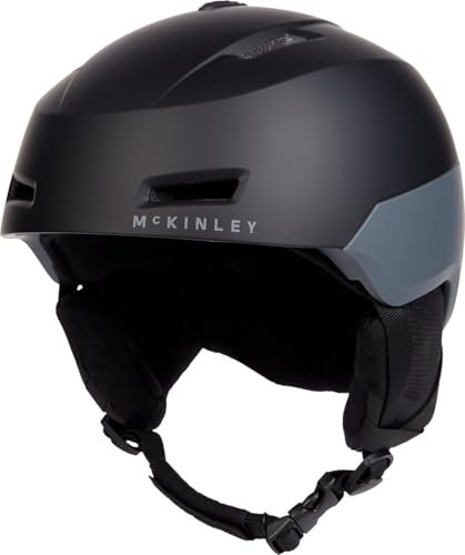 McKinley Herren Flyte Pro Skihelme, Black Night/Grey, L