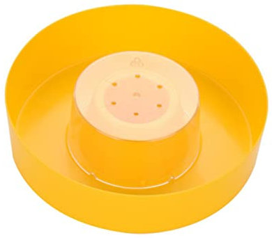 ORFOFE 2 stücke Bee Hive Top Feeder Gelb Bee Feeder Bee Feeder Wasser Schüssel für Bienen