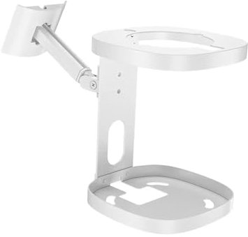 Högtalarställ Surround Bracket Audio Audiophile Bokhylla Högtalare Väggfäste Väggfäste Högtalare Special hängande konsol Högtalarställ(Vit)