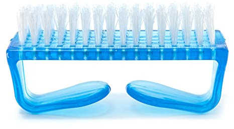 Spazzola per dita delle mani e delle unghie, con setole morbide e rigide, spazzola per dita dei piedi