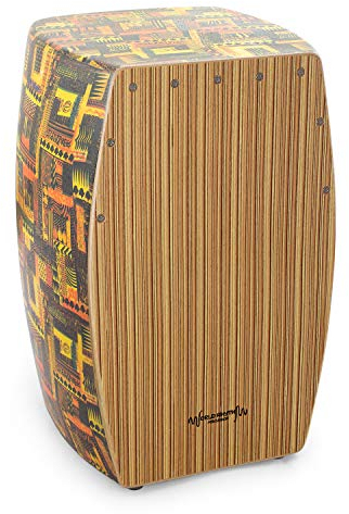TIGER CAJ3 Cajon mit Spielfläche Zebrawood