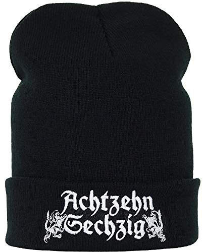 Berretto lavorato a maglia: ottavo ACHTZEHNSECHZIG caldo berretto invernale di lana, berretto da marinaio, berretto lungo, Streetware, articolo per fan del Bayern Monaco, regalo sportivo