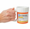 Funny Prescription Coffee Mug - 350ml Large Novelty Ceramic Cup with Prescription Coffee Label, Dishwasher Safe, Unique Gag Gift for Coffee Lovers, Doctors, Pharmacists, Home or Office Use