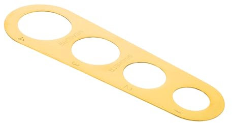 ULTECHNOVO Medidor De Espaguetis De Orificios Utensilio De Cocina Fácil De Limpiar Herramienta De Medición De Pasta