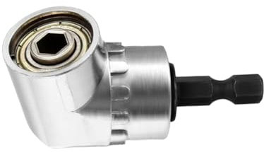 DOITOOL Estensione Per Cacciavite Ad Angolo Regolabile A 105 Gradi Estensione Per Trapano Ad Angolo Retto Per Accesso A Chiave A Bussola