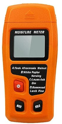 Humidimètre numérique pour bois, testeur d'humidité avec broche remplaçable, broche similaire et bois tendre M