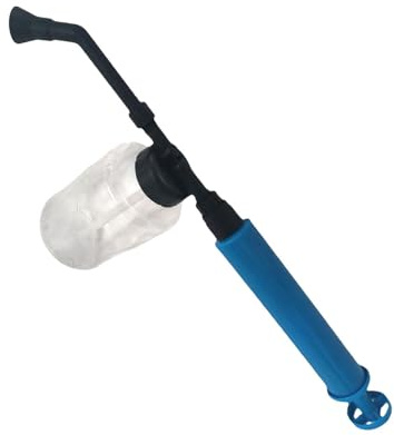 Spolveratore Terra Diatomacea Manuale Soffietto, Applicatore Polvere Per Piante Con Tubo Lungo 57.8 Cm, Erogatore Insetticida In Polvere Per Giardino Impollinazione, Per Serra Piante Grasse