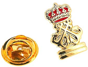 Gemelolandia | Pin de Solapa del Distintivo oficial de Patron de Yate | Pines Originales Para Regalar | Para las Camisas, la Ropa o para tu Mochila | Detalles Divertidos