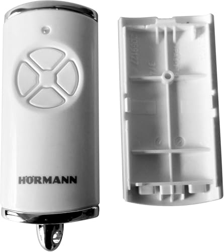 Hörmann Handsändare skydd HSE4BS högglans vit 4510783 tomt hölje utan batteri utan kretskort, reservdel övre och nedre skal