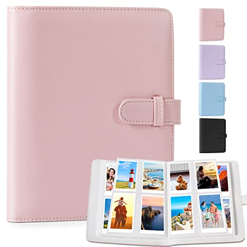 Album Fotografico 256 Tasche, Mini Album Fotografico per 3 Inch Film per Fujifilm Instax Mini 7s 8 8+ 9 11 25 26 50s 70 90 Film/Papier Photo Polaroid Zink/Polaroid/Appareil photo instantané Kodak