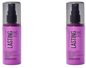 Maybelline New York Non Applicable, Lasting Fix spray, 100 ml (Lot de 2)