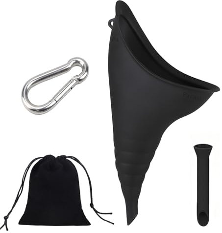 Asitanie Urinella für Frauen,Urinella,Wiederverwendbare Frauen im Stehen Pinkelhilfe,Tragbare Urinierhilfe,Ausflug,Camping,Wandern,Campingzubehör