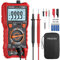 Proster Digital Multimeter TRMS 6000 Counts - Multi Meters Electrical with AC/DC Voltage Current, NCV, Capacitance, Frequency, Temperature, Diode, HFE, Infrared Test with Alligator Clips Cloth Bag
