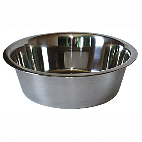 ICA CAS1120 Comedero Bowl de Acero Inoxidable Standard para Perros y Gatos, Plata, 200 Mililitros, 12cm