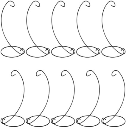 RANRAO Ornamento di Natale Espositori Metallo Palla di Vetro Ornamenti Titolare Del Supporto Pallina Titolari Casa Decorazione di Nozze Per Pianta Pendente