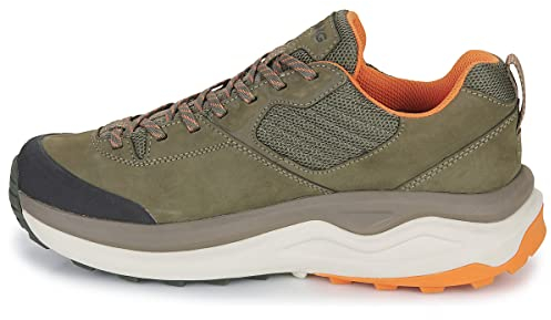 Viking Cerra Hike Low GTX M Walking Shoe Herren, Olive Orange, 44 EU Weit
