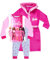 Barbie Mädchen Bademantel Morgenmantel und Schlafanzug Rosa 134